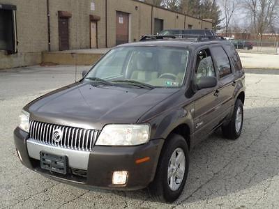 2006 Mercury Mariner Hybrid 2006 Mercury Mariner Hybrid 4X4 BROWN Sport Utility 4 Cylinder Engine