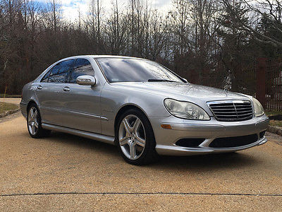 2005 Mercedes-Benz S-Class Base Sedan 4-Door 55 amg free shipping warranty clean carfax luxury loaded supercharged rare