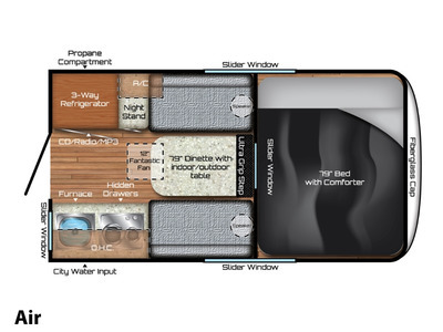 2017 Travel Lite Air Truck Camper