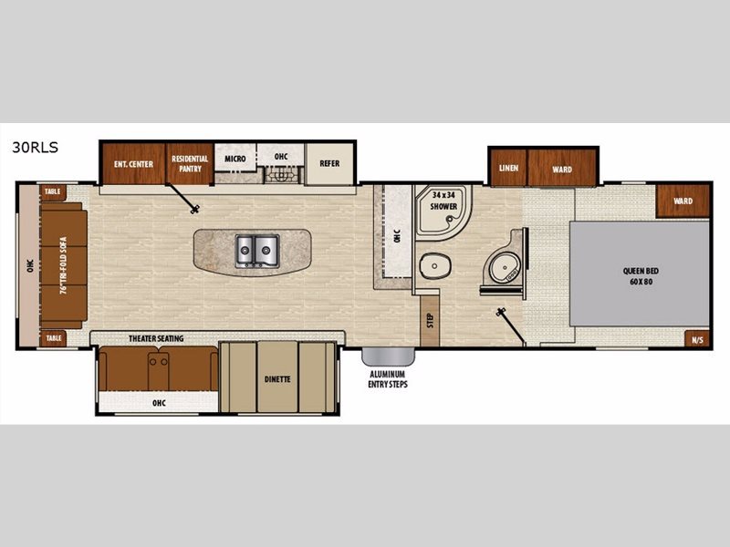 2017 Coachmen Rv Chaparral Lite 30RLS