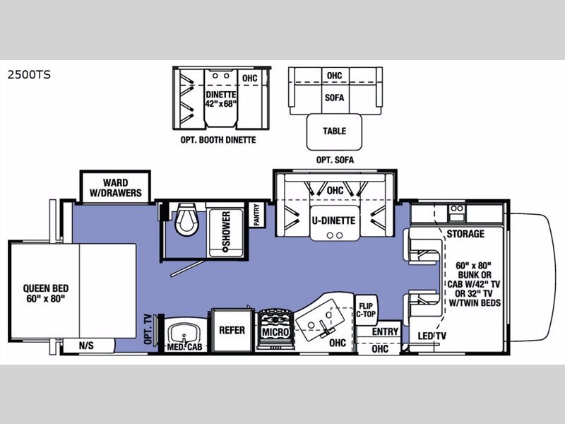 2017 Forest River Rv Sunseeker 2500TS Ford