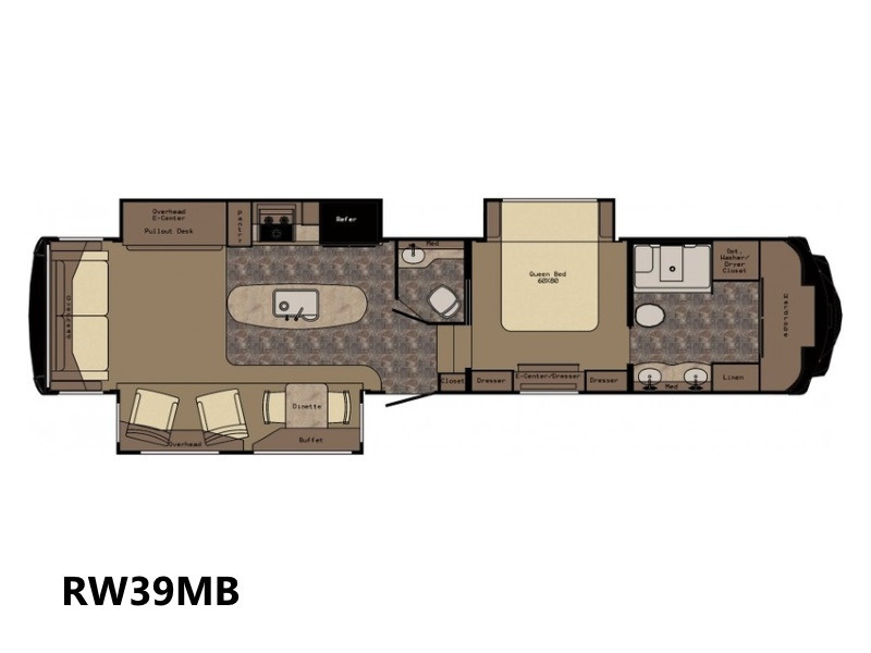 2017 Redwood Rv Redwood RW39MB