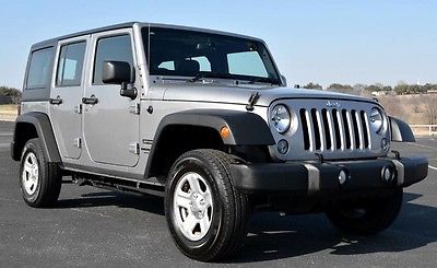2014 Jeep Wrangler Unlimited Sport Right Hand Drive 2014 Wrangler Unlimited Sport 4x4 Right Hand Drive Hard Top One Owner Warranty