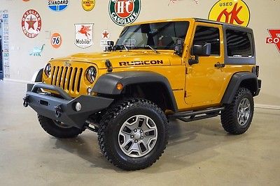 2014 Jeep Wrangler Rubicon 4X4 AUTO,LIFTED,BUMPERS,LED'S,HTD LTH,48K! 14 WRANGLER RUBICON 4X4,REMOTE START,LIFTED,HARD TOP,HTD LTH,48K,WE FINANCE!!