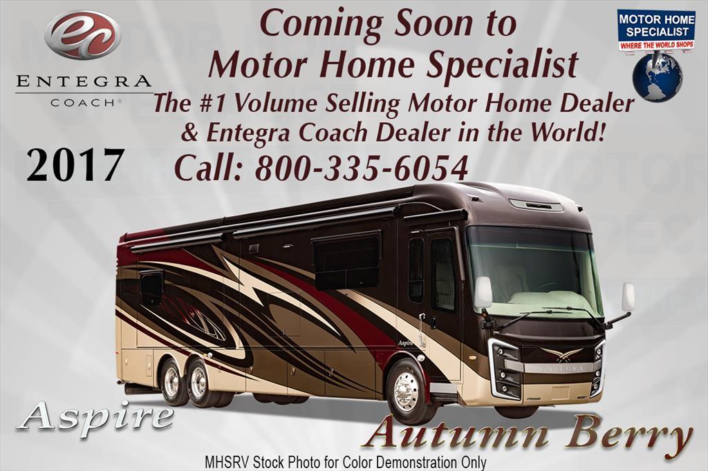 2017 Entegra Coach Aspire 44W Luxury Bath & 1/2 Luxury RV f