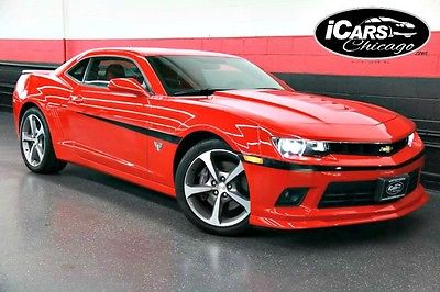 2015 Chevrolet Camaro SS Coupe 2-Door 2015 Chevrolet Camaro 2SS Manual 1-Owner 300 Miles Navigation Red/Red Warranty!!