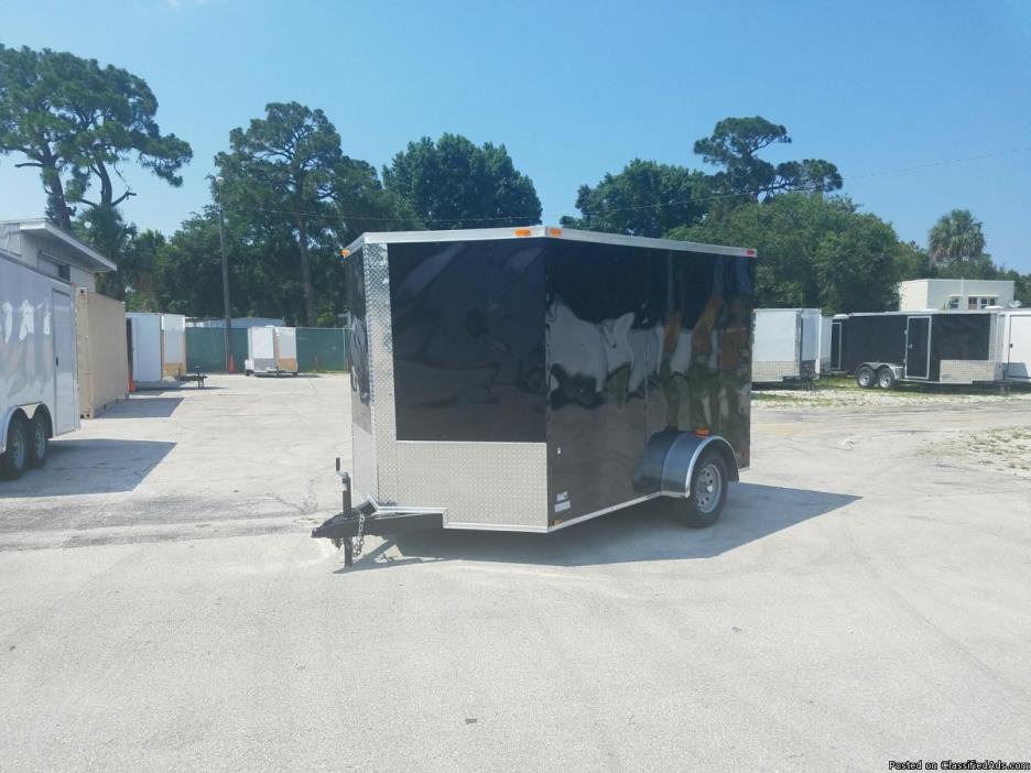 7 x 10 Enclosed Trailers