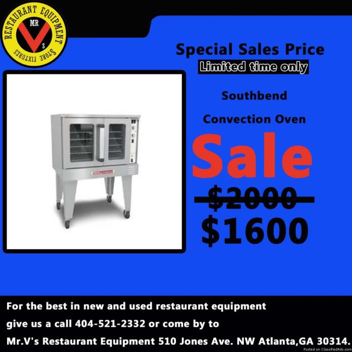 Southbend Convection Oven, 0