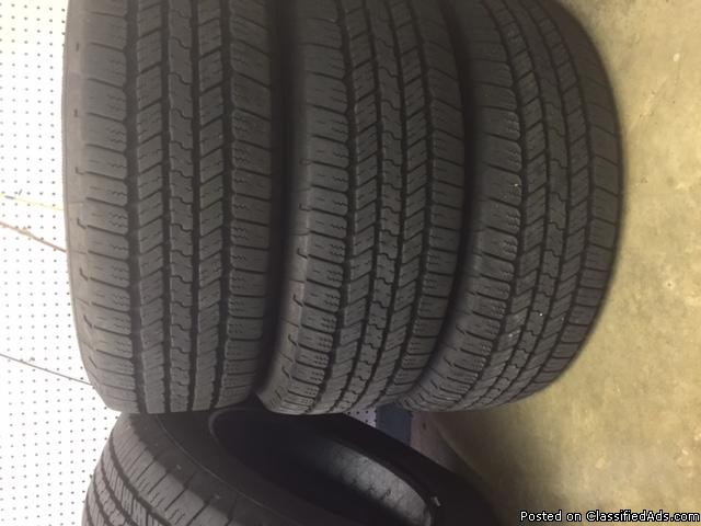 Tires - Full Set Wrangler 265/65/R18, 2