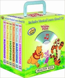 Disney Winnie the Pooh Healthy Kids Exercise 6- books