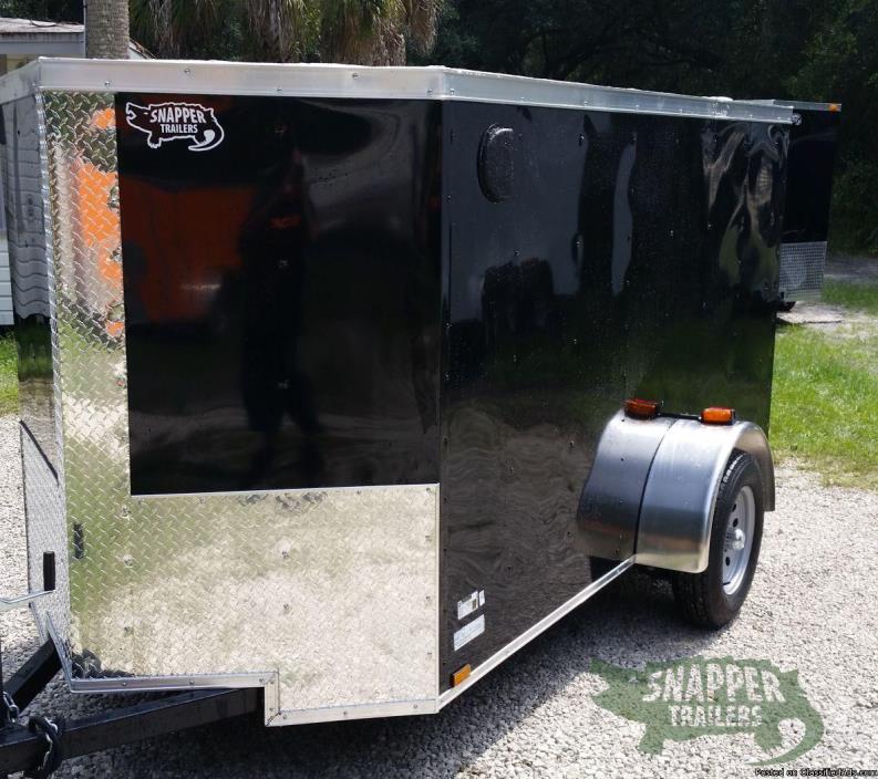 Trailer  5' by10' Black Ext NEW for SALE!