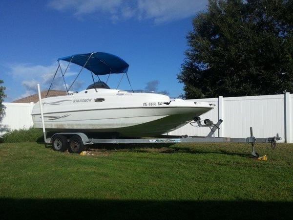 2002 Starcraft 209 Deck Boat with Outboard