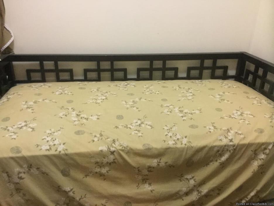 Sofa bed with mattress, 0