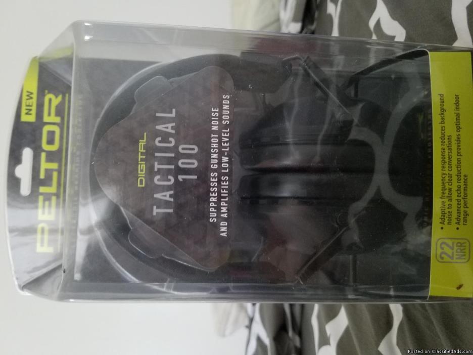 Peltor Sport Tactical 100 Electronic Hearing Protector (TAC100), 0