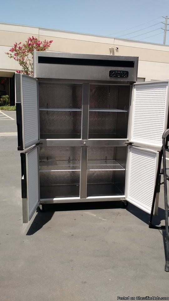 Four Door Cooler Freezer Refrigerator Or Combination, 0