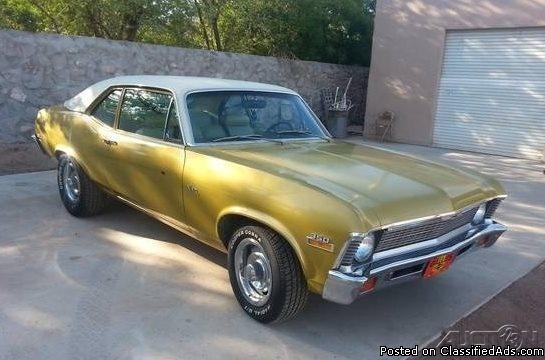 1972 Chevrolet Nova For Sale in La Cruces, New Mexico  88001
