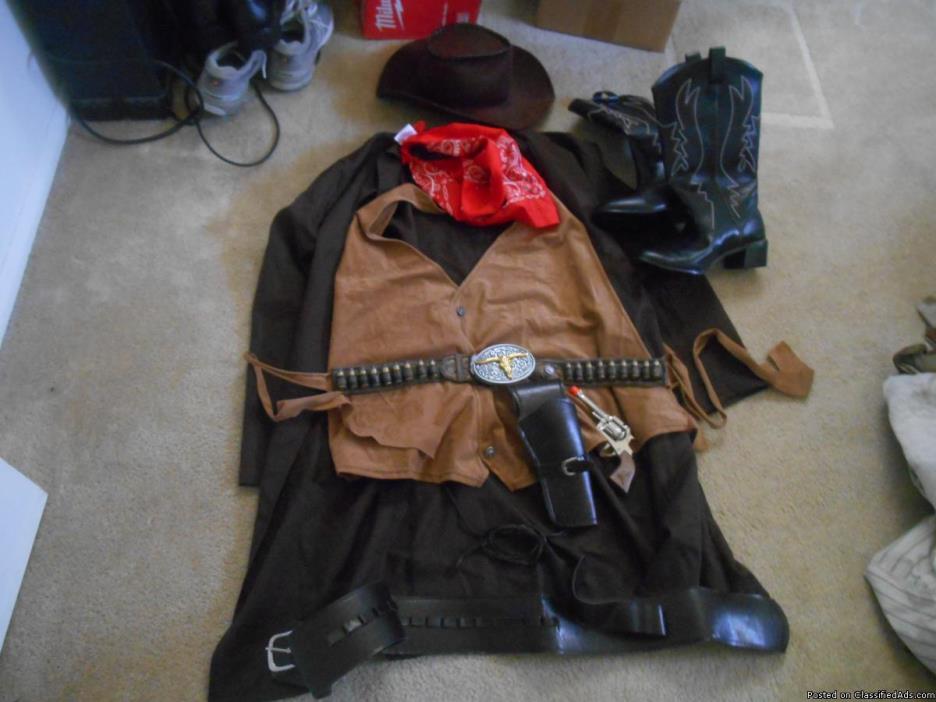 western cowboy halloween costume 2xL