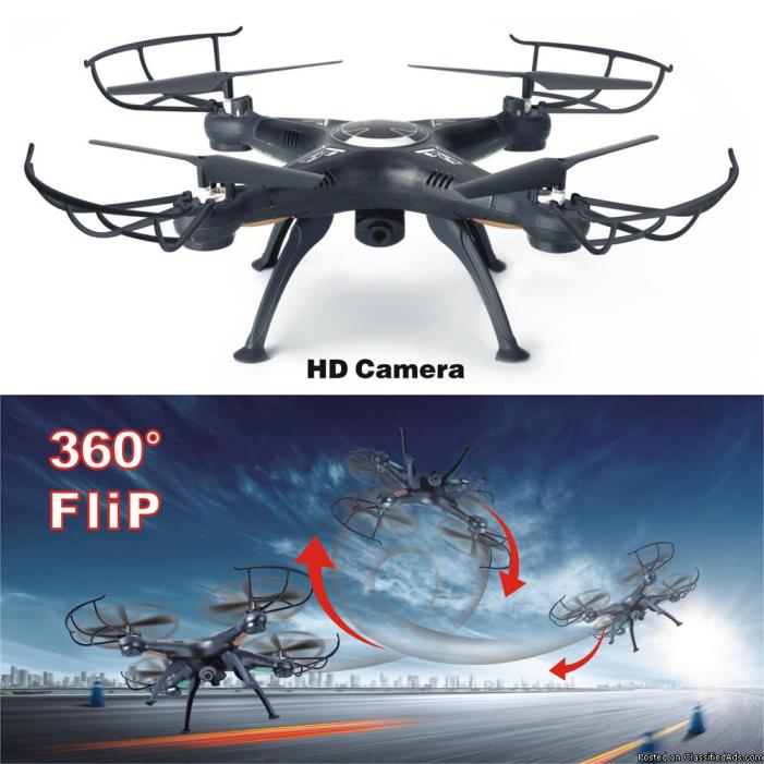 New RC Quadcopter Kit with WIFI HD Camera, 3