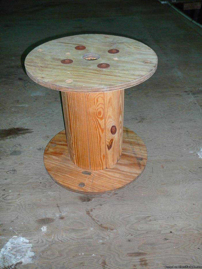 Wooden  CABLE SPOOL DRUM, 2