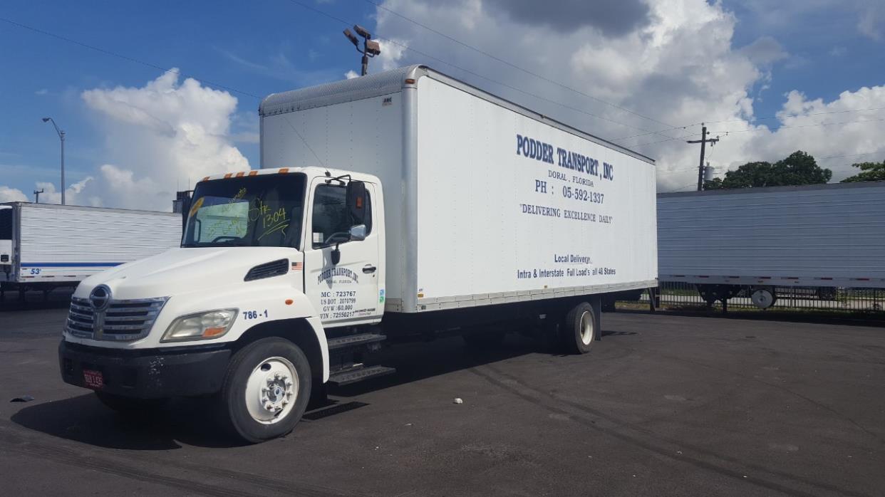 2007 Hino 268a  Box Truck - Straight Truck