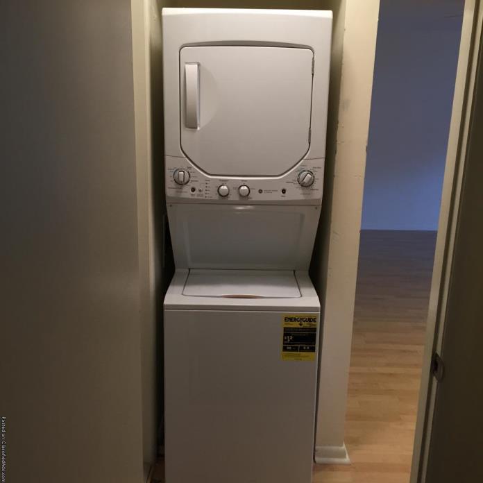 GE Electric Stacked Washer/Dryer