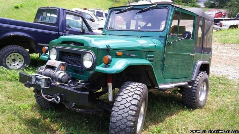 1972 Toyota FJ40 Land Cruiser For Sale in Butler, Tennessee  37640