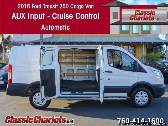 Used 2015 Ford Transit 250 Cargo Van for Sale in San Diego - Stock # 14099R