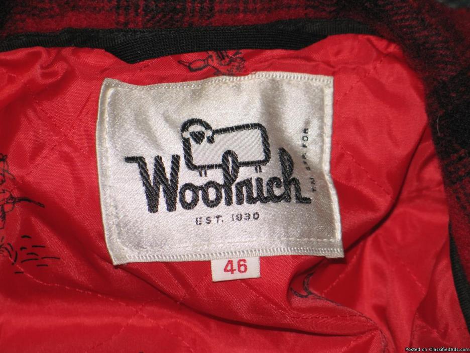 Woolrich coat and pants, 2