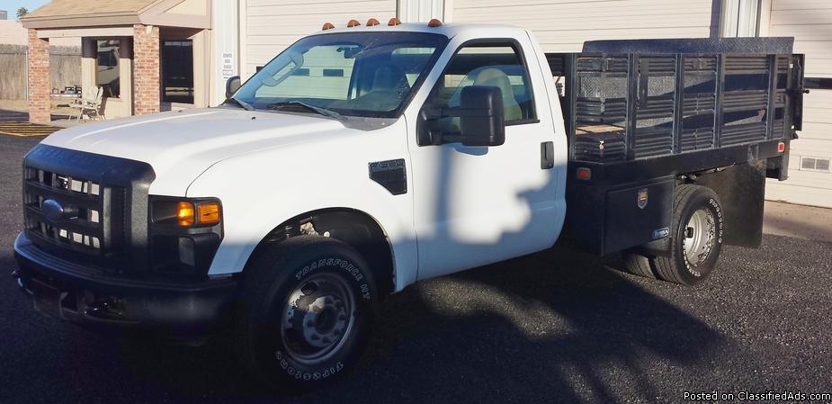 2008 Ford F350 Stakebed With Lift Gate, 1