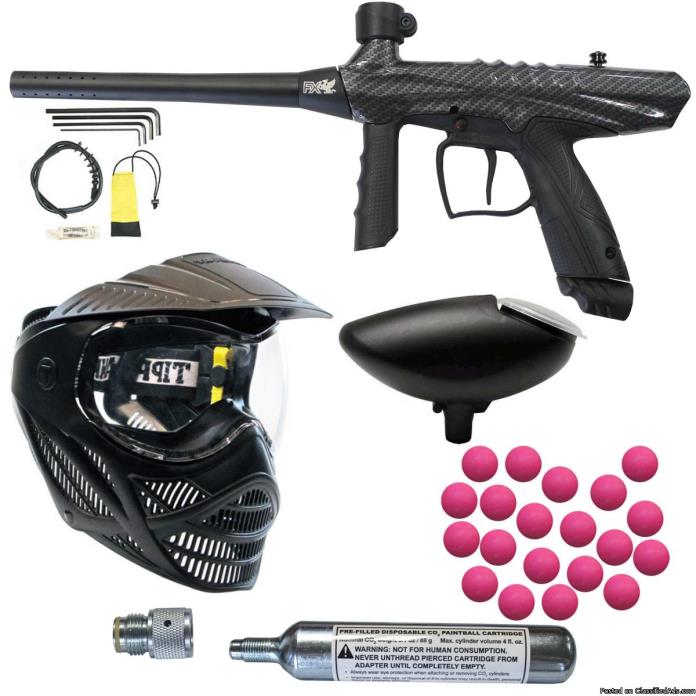 Tippmann Gryphon Paintball Gun Players Kit Great Deal