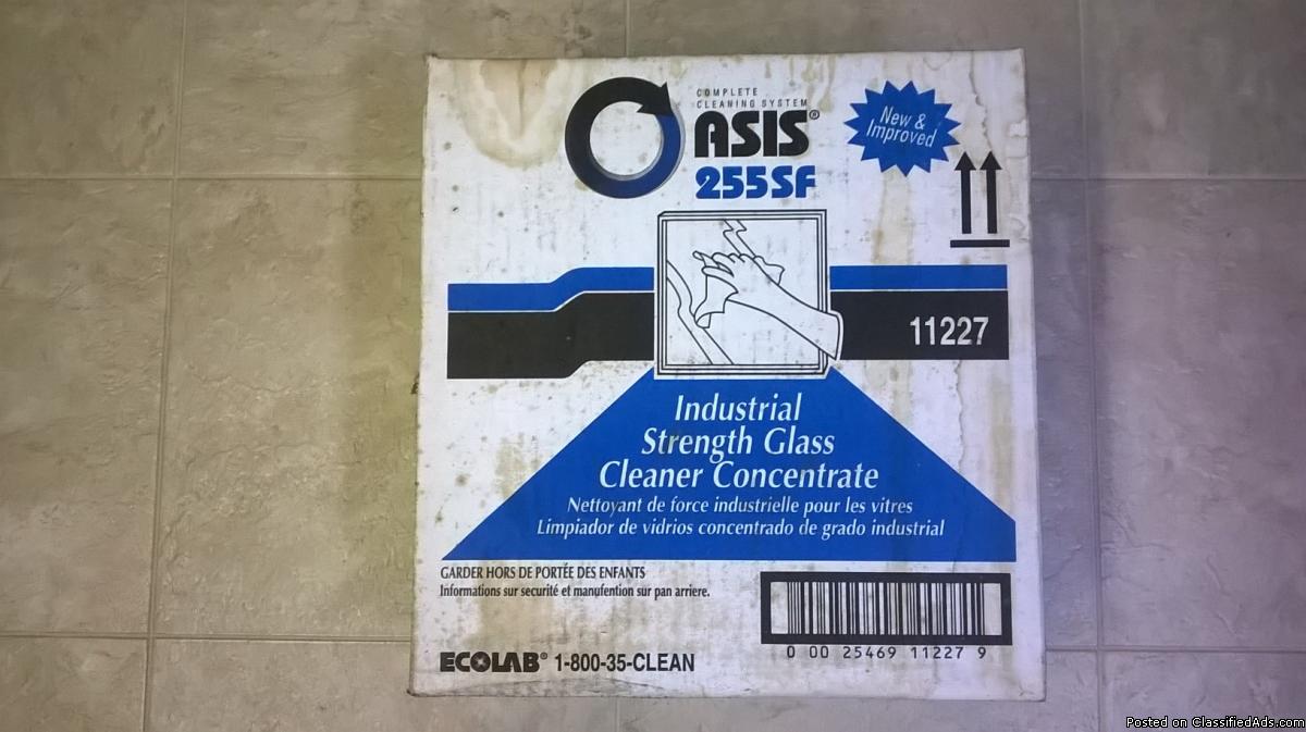 ECOLAB OASIS INDUSTRIAL STRENGTH GLASS CLEANER, 1