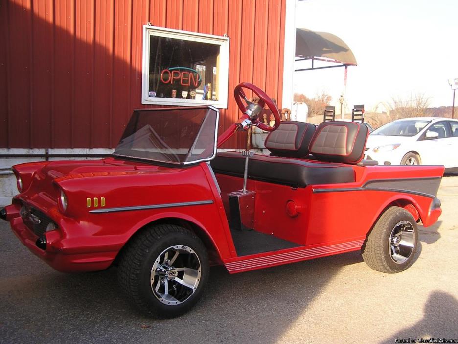 57 Chevy Golf Cart