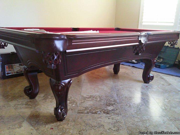 POOL TABLES , BILLIARD TABLE ( free delivery and set up )