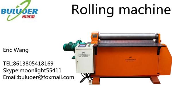 Plate metal roller rolling machine for sale