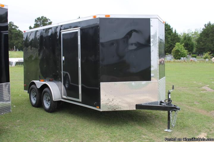 BRAND NEW ENCLOSED CARGO TRAILERS, 1