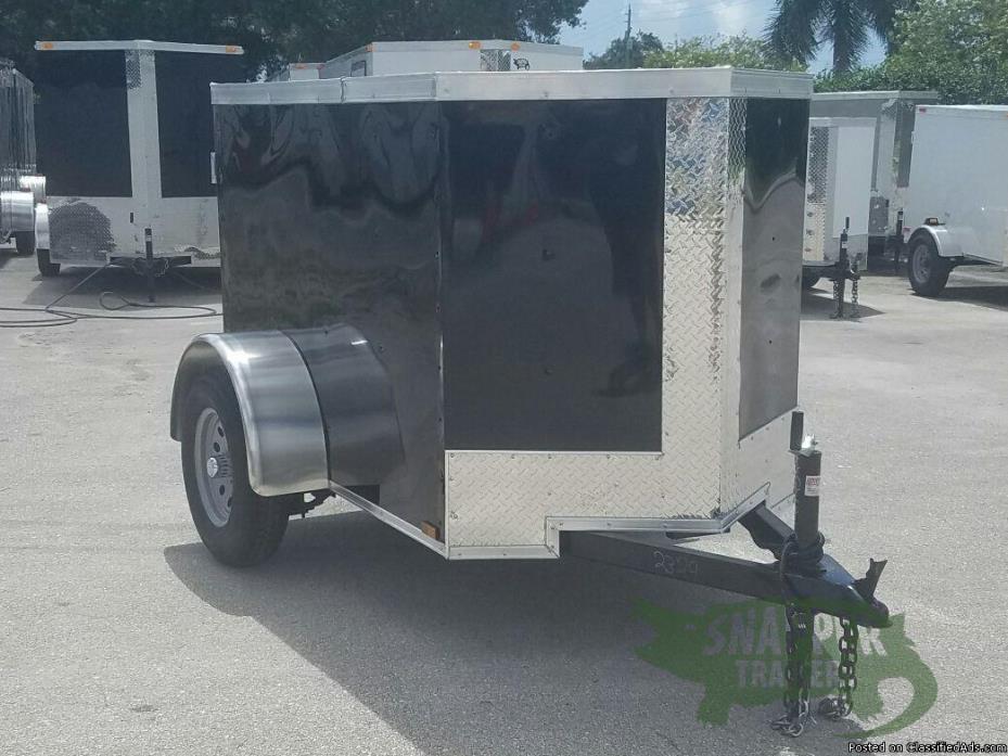 Cargo Trailer for SALE! 4x6 ' New Enclosed Trailer