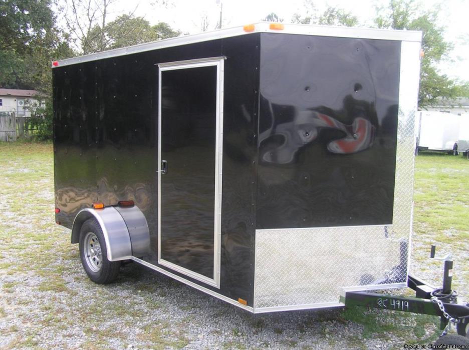 Trike Trailer  7 feet by12 feet Blk Ext. NEW for SALE!