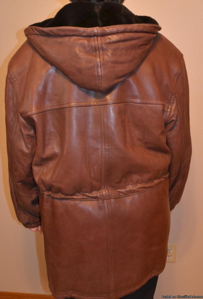 Ladies Leather Coat, 2