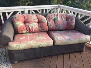deck couch and two chairs