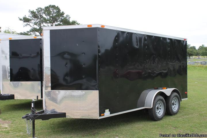 BRAND NEW ENCLOSED CARGO TRAILERS
