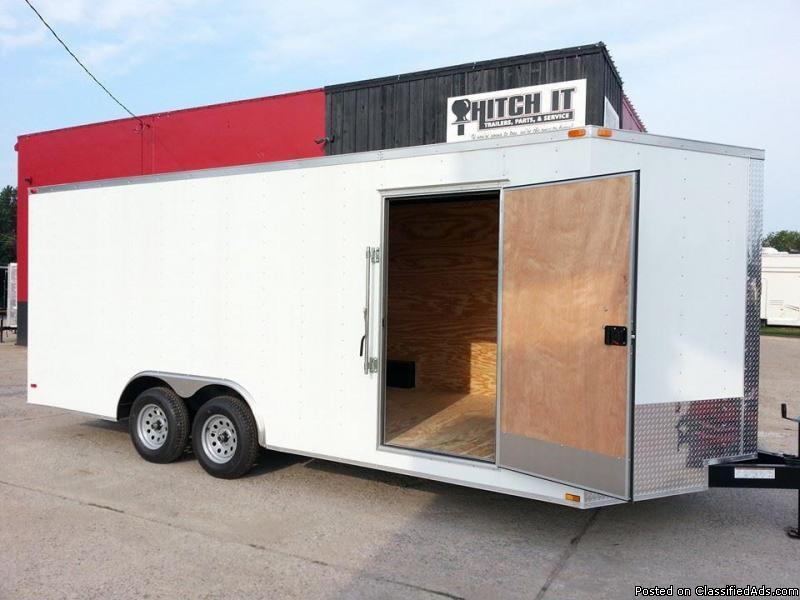 Enclosed Cargo Trailers - Different Sizes, 1