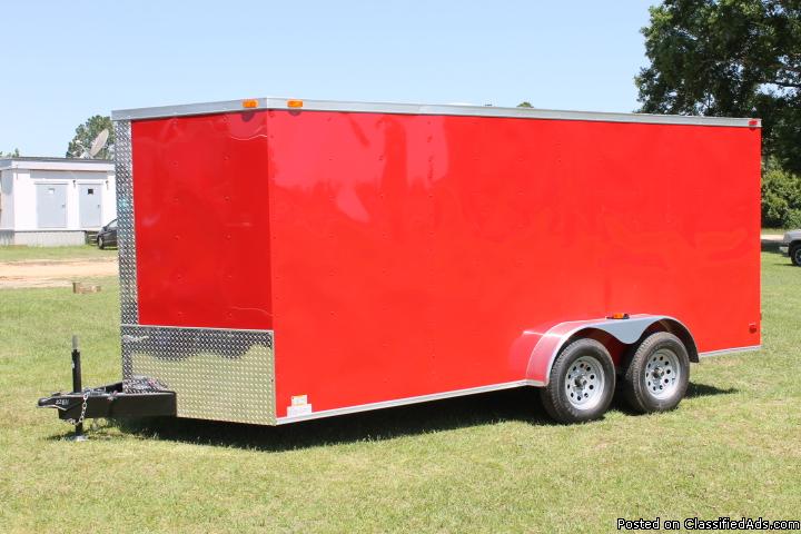 BRAND NEW ENCLOSED CARGO TRAILERS, 4