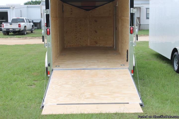 BRAND NEW ENCLOSED CARGO TRAILERS, 2