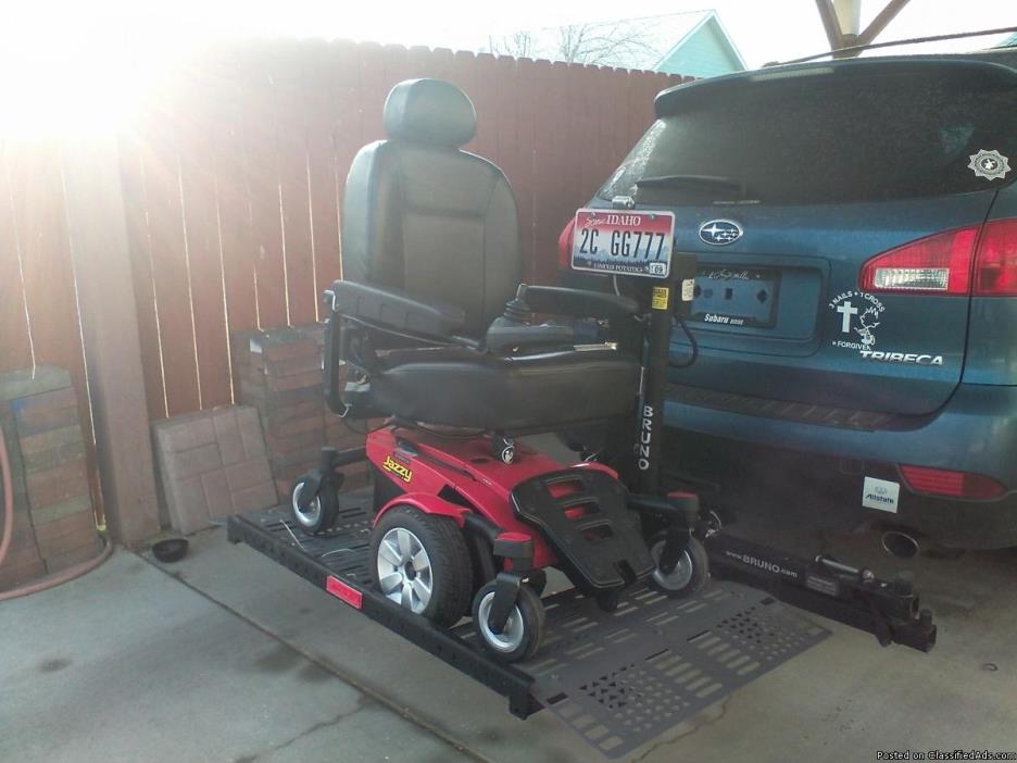 Bruno power wheelchair lift