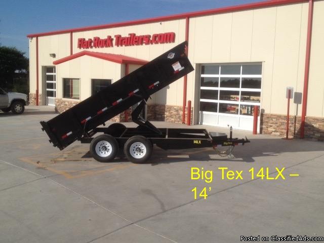 New Big Tex 14LX - 14 Dump Trailer