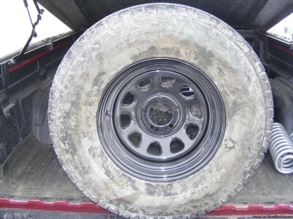 Tires mounted on rims for sale, 1