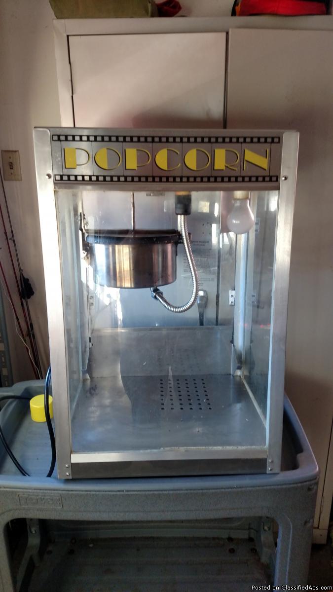 Commercial Popcorn machine, 0