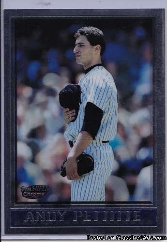 Andy Pettitte 1998 Topps Super Chrome 4 x 6 card number 35