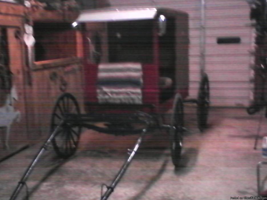 Amish  2 Seated Surry    Like New, 0