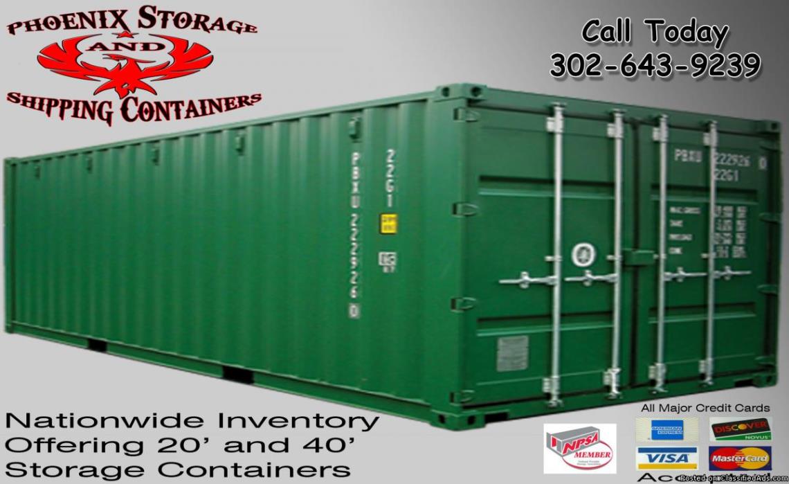 Shipping and Storage Containers